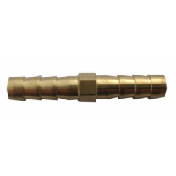 Brass joiner for fuel hose 6mm